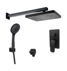 Душевой комплект 4 в 1 Aquatek Вега (AQ1046MB+AQ2081MB+AQ2454MB+AQ2010MB) AQ1072MB