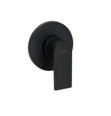 Смеситель для душа hansgrohe Rebris E скрытого монтажа комплект матовый черный 72659670S