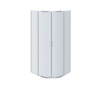 Душевой уголок Aquanet Aria 1/4 круга 1000x1000x2000 мм хром прозрачное стекло AQ ARI RO 10020CH