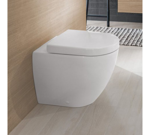 Сиденье для унитаза Villeroy & Boch Subway 2.0 с микролифтом белый 9M68S101