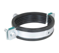 Хомут для труб усиленный Walraven BIS HD1501 M10/12 72-78 мм с вкладышем EPDM BUP 33148078