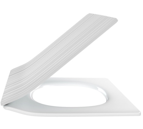 Сиденье для унитаза Jacob Delafon Grands Boulevards микролифт белое E23433-00-WMT