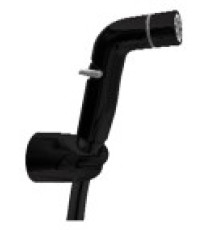 Гигиенический душ Bossini со шлангом 100 см и держателем матовый черный 402111045C1EX