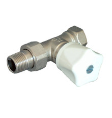 Вентиль ручной Oventrop серия HR проходной DN 15 1/2 никелированный 1190604