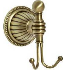 Крючок для полотенец Boheme Hermitage бронза 10325