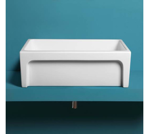 Кухонная мойка SIMAS накладная 75х50х25 см белый Q500bi