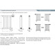 Радиатор трубчатый RIFAR TUBOG VENTIL 2037 22 сек. нижнее подключение RAL 9016 TUB-2037-22-DV1-RAL 9016