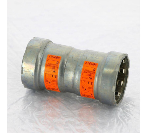 Муфта пресс Viega Megapress 1 оцинкованная сталь 694777