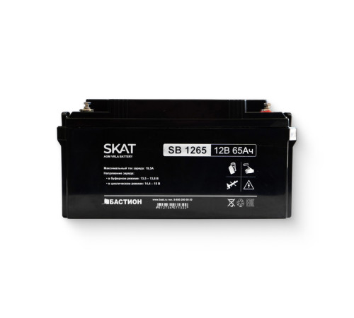 Аккумуляторная батарея SKAT SB 1265 AGM 12 В 65 Ач