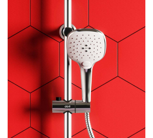 Душевая система DORFF Prime с тропическим душем D0740000