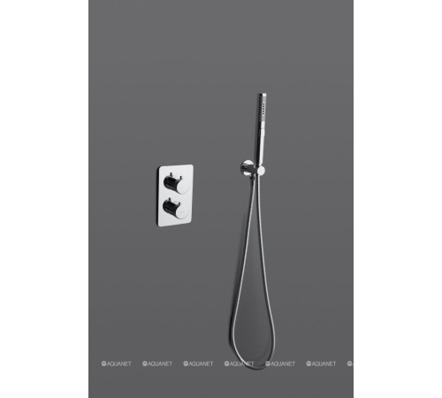 Душевая система Allen Brau Priority V.2 термостат Vernet душ Slim 300 мм хром 5.31013-00