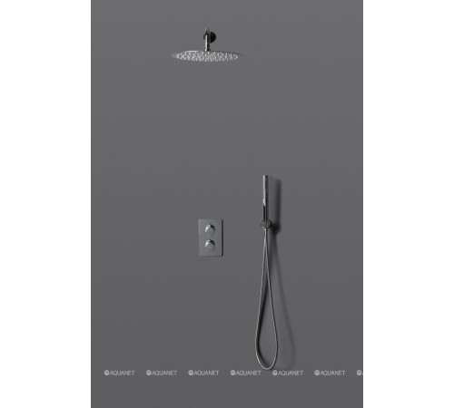Душевая система Allen Brau Priority V.2 термостат Vernet душ Slim 300 мм хром 5.31013-00