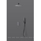 Душевая система Allen Brau Priority V.2 термостат Vernet душ Slim 300 мм хром 5.31013-00