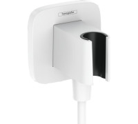 Шланговое подсоединение Hansgrohe Fixfit Q матовый белый 26887700