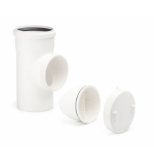 Ревизия Rehau RAUPIANO PLUS DN 110 белый RAL 9003 11215341004