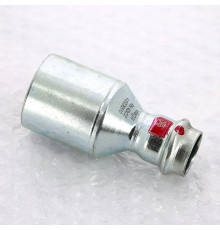 Муфта-вставка пресс из оцинкованной стали Viega Prestabo 42х22 мм 642761