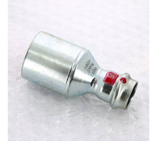 Муфта-вставка пресс из оцинкованной стали Viega Prestabo 42х22 мм 642761