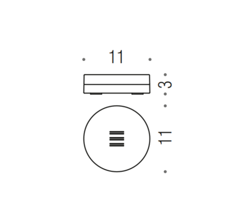 Мыльница настольная Colombo Design Mini чёрный матовый матовое стекло B5240.NM-VAN