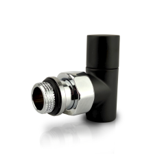 Вентиль угловой ручной SR Rubinetterie Tondera Light 1/2 черный матовый 0774-1500VC0S