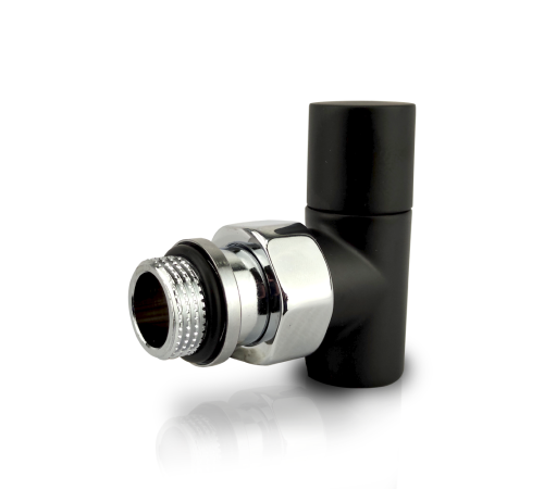 Вентиль угловой ручной SR Rubinetterie Tondera Light 1/2 черный матовый 0774-1500VC0S