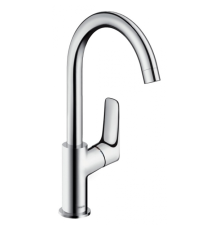 Смеситель для раковины Hansgrohe Logis поворотный излив с донным клапаном 71130000