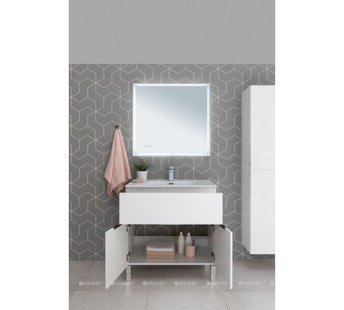 Шкаф-пенал Aquanet Алвита new 35 белый матовый 00277558