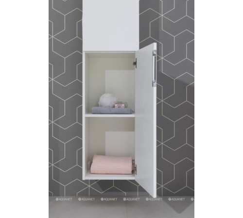 Шкаф-пенал Aquanet Алвита new 35 белый матовый 00277558