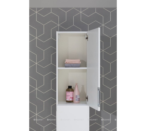 Шкаф-пенал Aquanet Алвита new 35 белый матовый 00277558