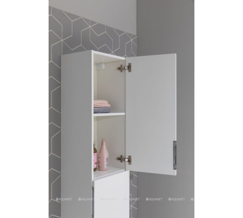 Шкаф-пенал Aquanet Алвита new 35 белый матовый 00277558