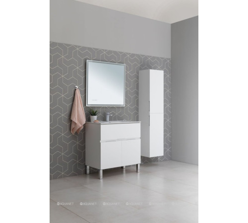 Шкаф-пенал Aquanet Алвита new 35 белый матовый 00277558