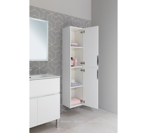 Шкаф-пенал Aquanet Алвита new 35 белый матовый 00277558