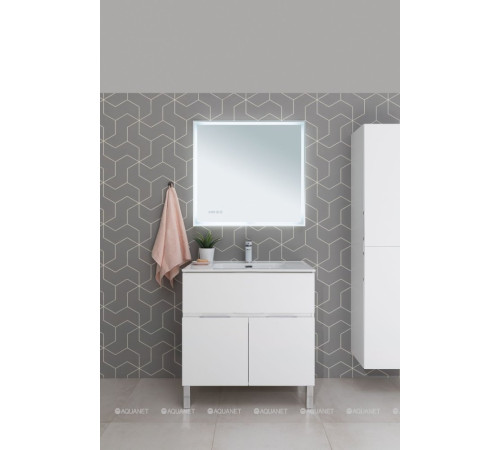 Шкаф-пенал Aquanet Алвита new 35 белый матовый 00277558