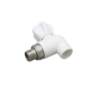 Кран шаровой радиаторный угловой Fusitek PPR 25х3/4 FT07402