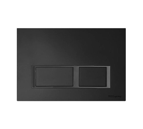 Панель смыва TECE TECESpring с прямоугольными кнопками черный матовый 9940204