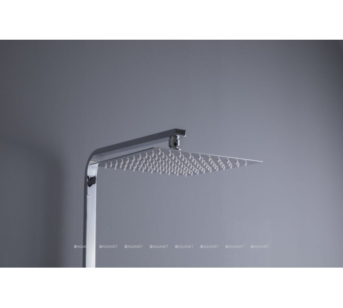 Душевая система Allen Brau INFINITY 2.0 с изливом верхний душ 250x250 мм хром 5.21029-00