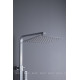 Душевая система Allen Brau INFINITY 2.0 с изливом верхний душ 250x250 мм хром 5.21029-00