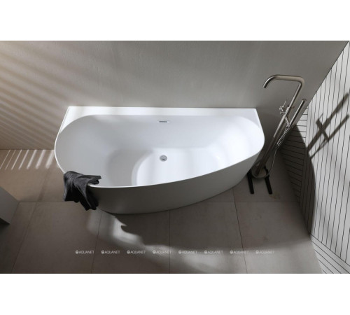 Ванна акриловая Allen Brau Priority 5 пристенная B 1600х780 мм белый матовый 2.31005.21B