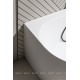 Ванна акриловая Allen Brau Priority 5 пристенная B 1600х780 мм белый матовый 2.31005.21B