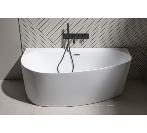 Ванна акриловая Allen Brau Priority 5 пристенная B 1600х780 мм белый матовый 2.31005.21B