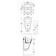 Раковина SIMAS Baden Baden 40х45х55 см белая F85/BB13bi