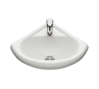 Рукомойник угловой Santek Радиан 405х330 мм белый 1.3130.9.S00.10B.0