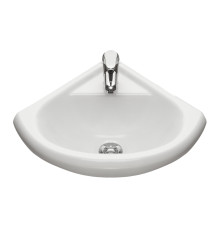 Рукомойник угловой Santek Радиан 405х330 мм белый 1.3130.9.S00.10B.0