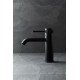 Смеситель для раковины Allen Brau Priority 3.0 излив 125 мм черный матовый 5.31A01-31