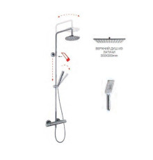 Душевая стойка Fima Carlo Frattini Shower column хром F3165Q3010CR
