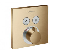 Термостат hansgrohe ShowerSelect для 2 потребителей внешняя монтажная часть 15763140