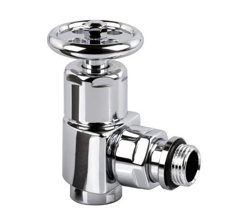 Вентиль угловой ручной SR Rubinetterie Prestige & Minimal 1/2 маховик хром 0335-1500C000