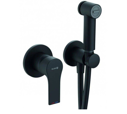 Гигиенический душ Kludi Zenta SL черный матовый 489983965