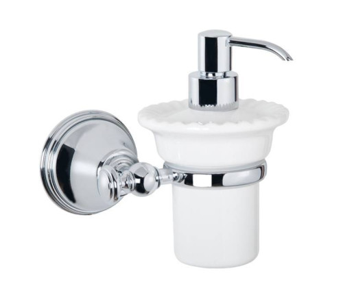 Дозатор для жидкого мыла подвесной Tivoli World Harmony 108 керамический хром TWHA108cr