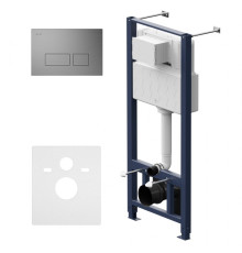 Инсталляция для подвесного унитаза AM.PM Pro с пневматической клавишей Pro S I012704.7031