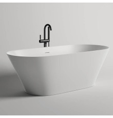 Ванна отдельностоящая Salini Mona 180х80х59.5 см S-Stone белый матовый 102921M
